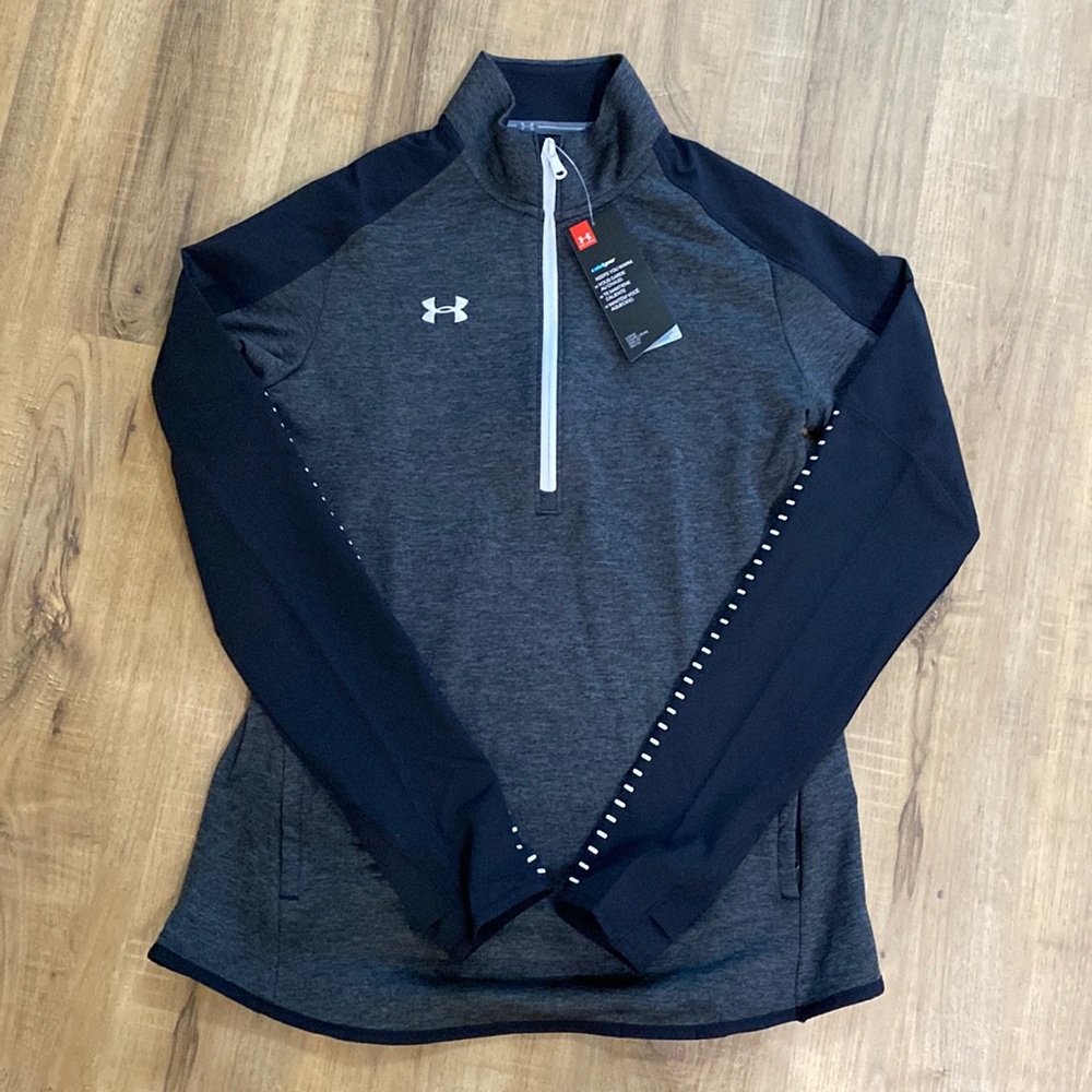 NWT Under Amour Cold Gear 1/2 Zip Shirt